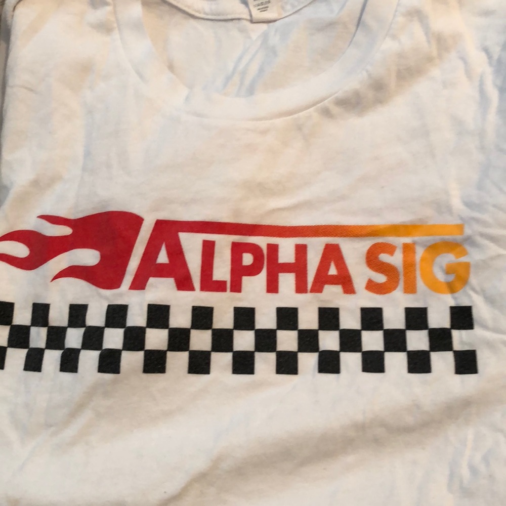 ASA Alpha Sigma Alpha racer shirt
